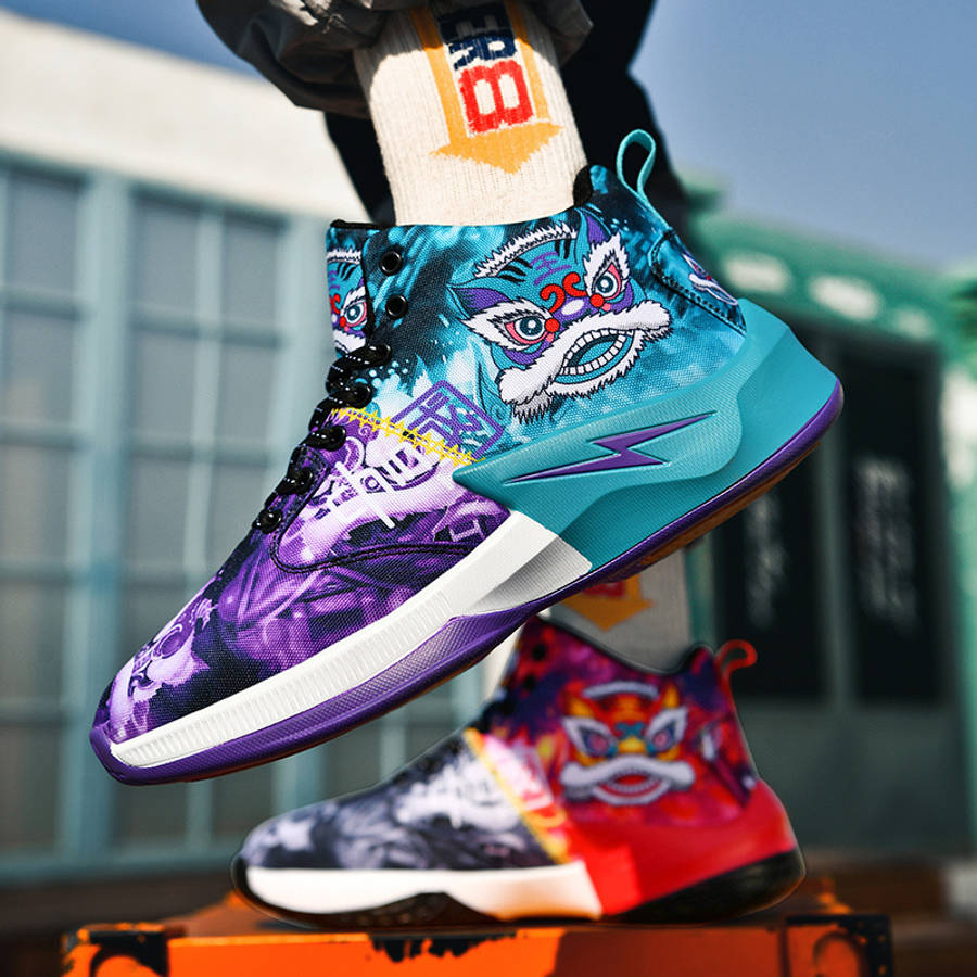 Basketball Shoes Color Towtone Color Sizeuk 5