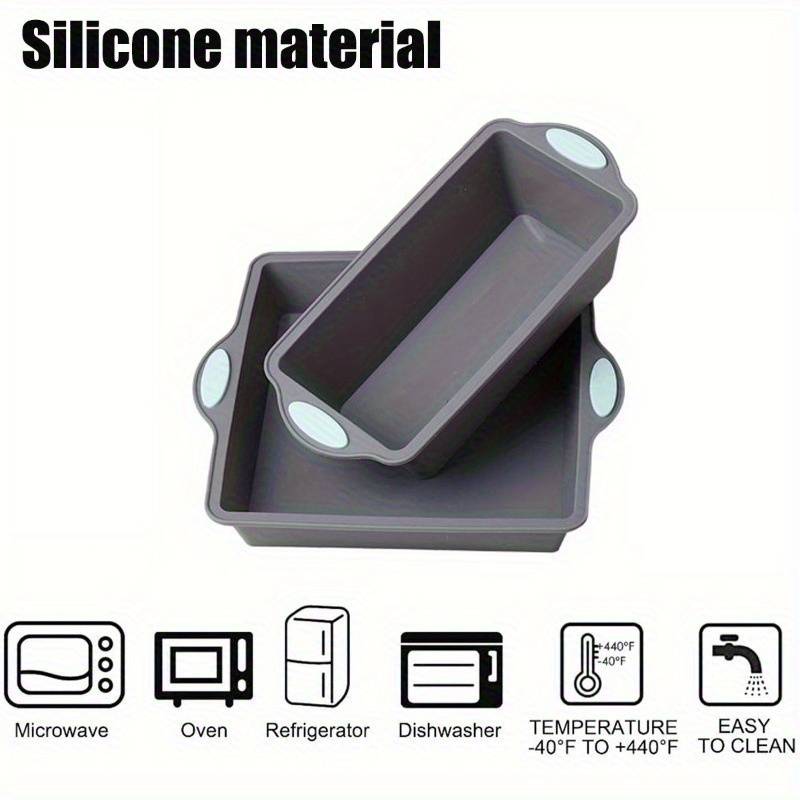 Suitable For Baking Molds Color Gray Edged Blue Quantity Two Piece Set