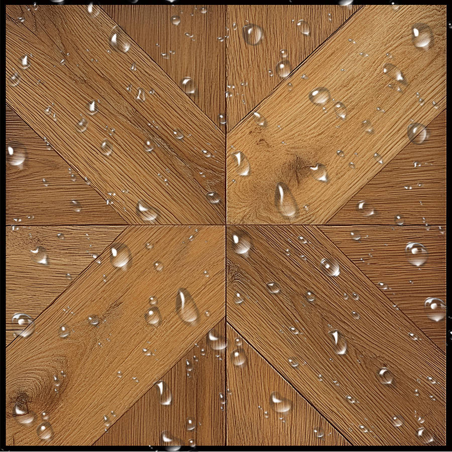 Self Adhesive Floor Stickers 30.0X30.0Cm 10Pcs