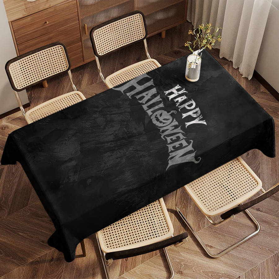 Halloween tablecloth decoration size 140x140cm or 55x55inch1