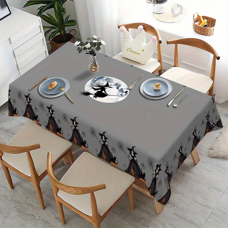 Halloween tablecloth decoration size 55.11in x 55.11in 140cm x 140cm
