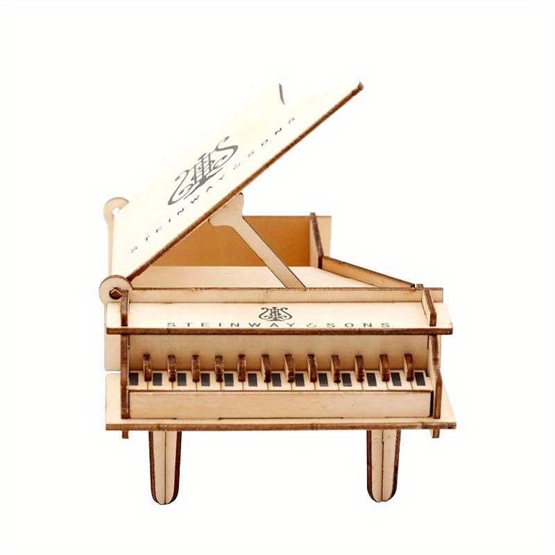3D Puzzle Musical Instrument Model Color Piano Model
