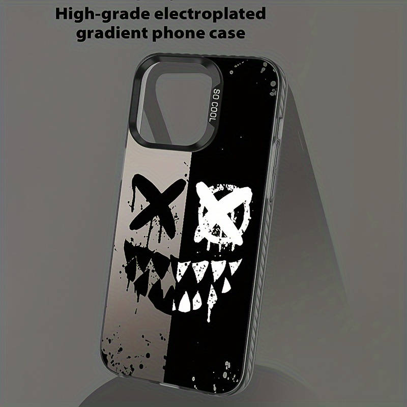 1Pc Black For iPhone 16 Pro Phone Case Phone Cover