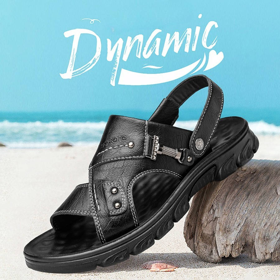 Sandals Color Black Size Uk 9