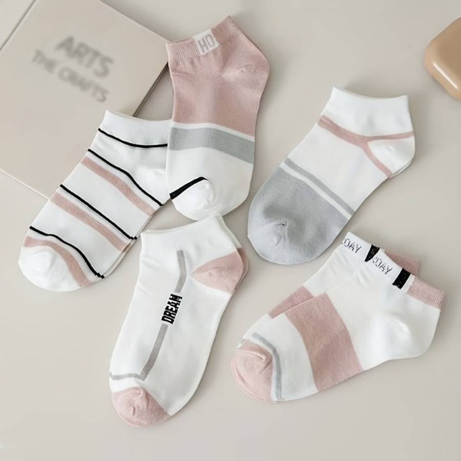 Women S Socks Color Random Color5 Pairs Size Onesize