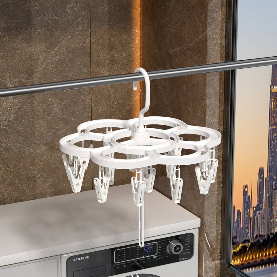 Clothes Rack Milk White Quantity 2Pcs