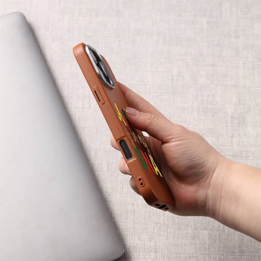 1Pc Brown For iPhone 13 Pro Max Matte Silicone Phone Case