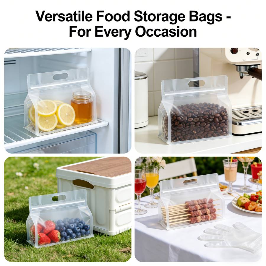 Food Storage Bags Quantity 20 Silk Food Bags # 32 Pieces