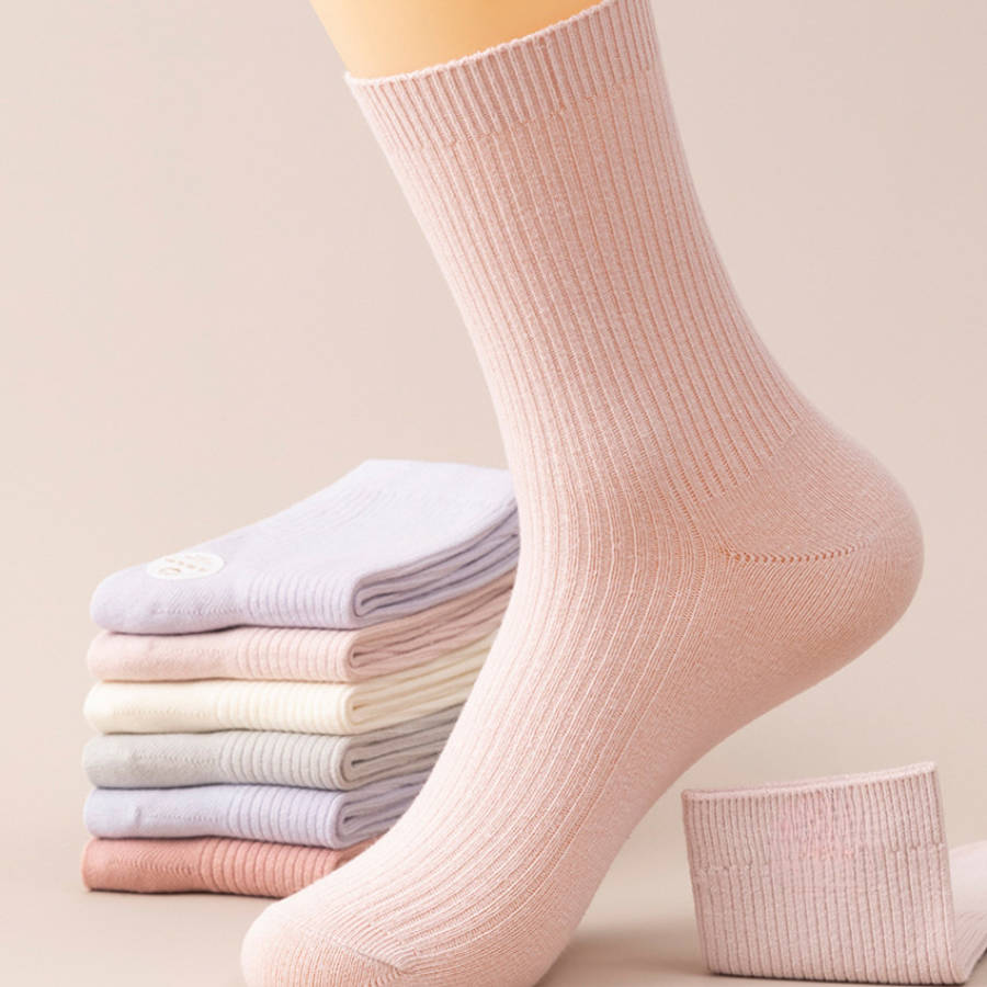 Women S Socks Color 10 Pairs Mixed Color Combination Size Onesize
