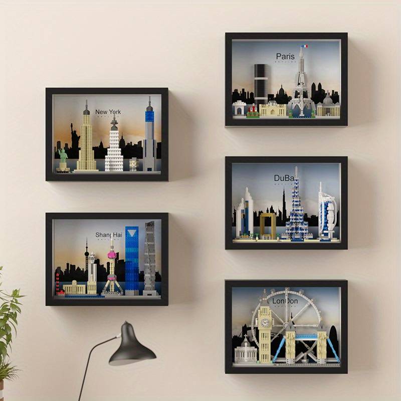 Building Toy Architectural Model Toy Set Color Skyline Of Dubai