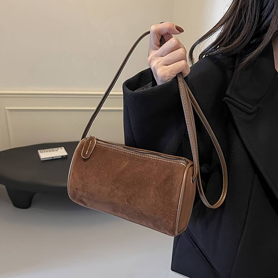 Women S Handbags Matte Brown