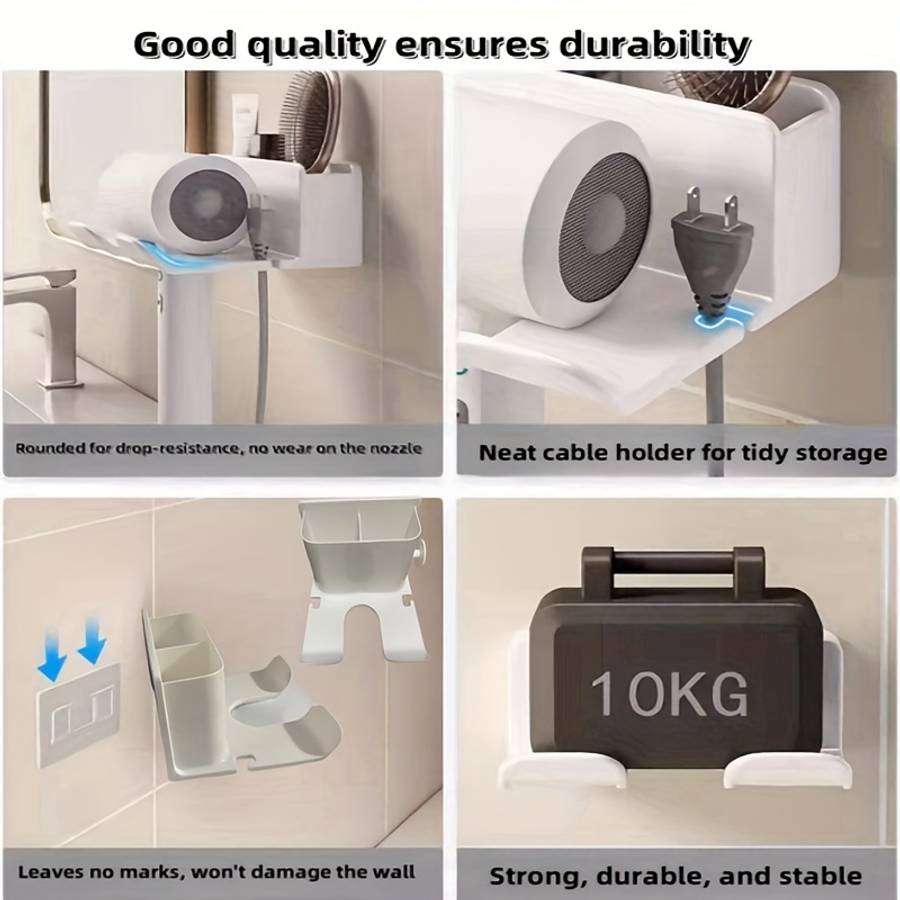 Bathroom Storage Rack Color White
