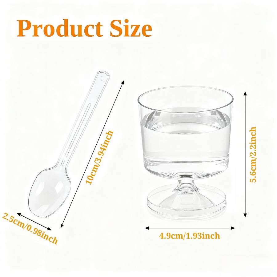 Water Cup Quantity Pack Of 40  20 Cups   20 Spoons
