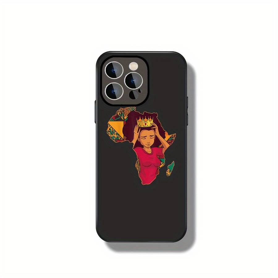1Pc Ivory White For iPhone 11 Pro Max African Pride Phone Case