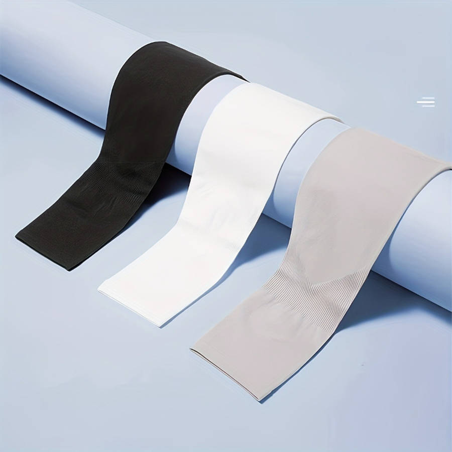 Sunscreen Sleeves Color 2Pcs Black Size One Size