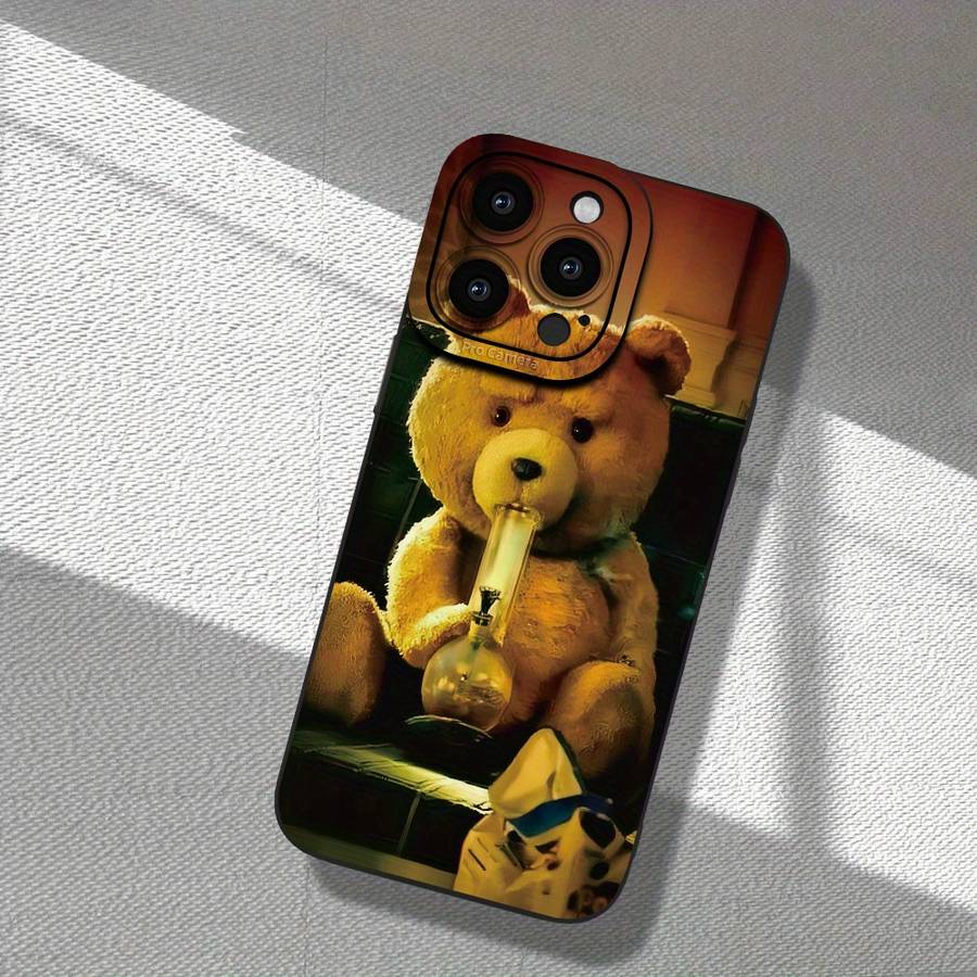 1Pc Black For iPhone 7 8 Phone Case Phone Cover