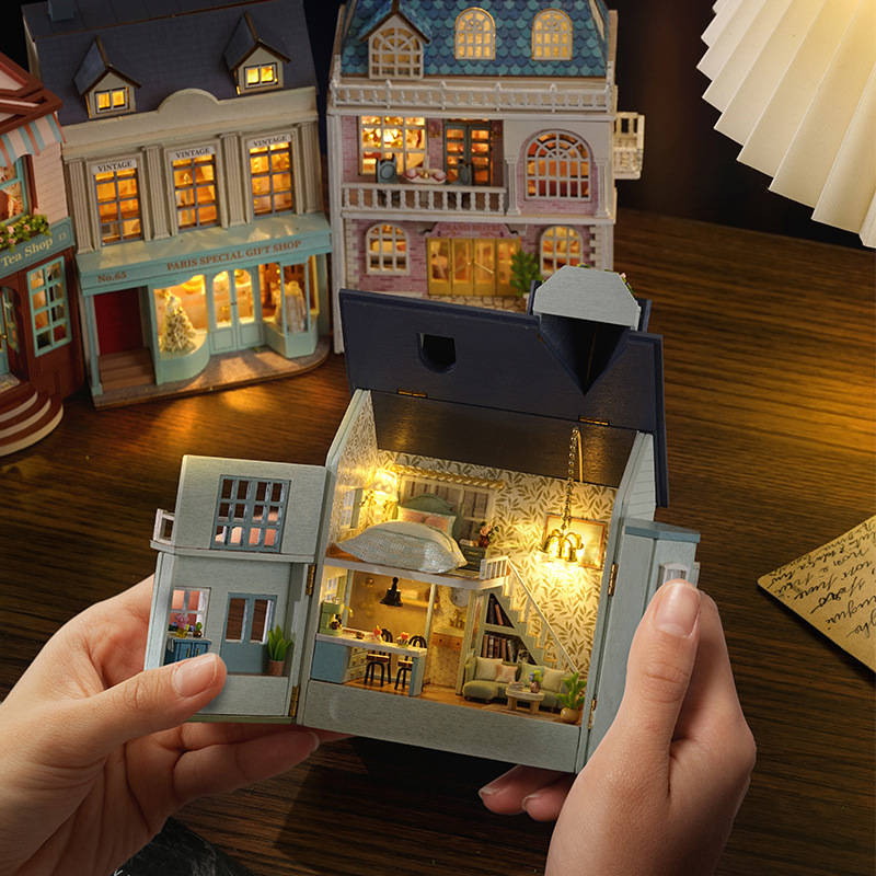 Building Toy Architectural Model Toy Set Color D 065 Xinyi Gift Shop
