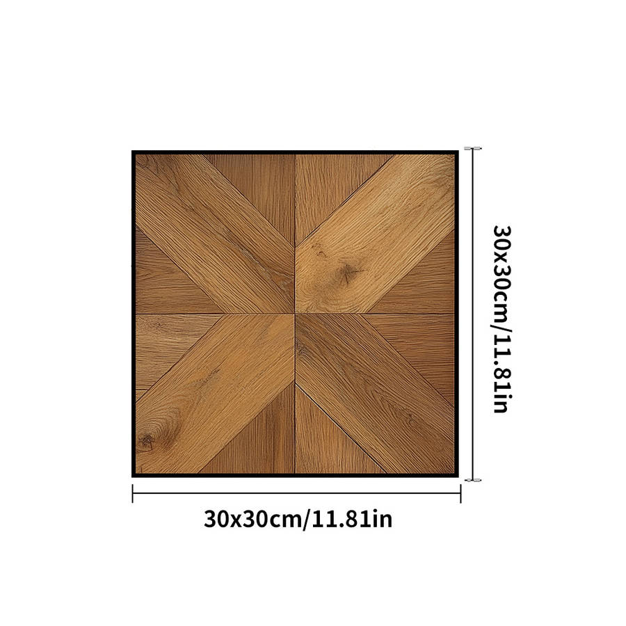 Self Adhesive Floor Stickers 30.0X30.0Cm 10Pcs