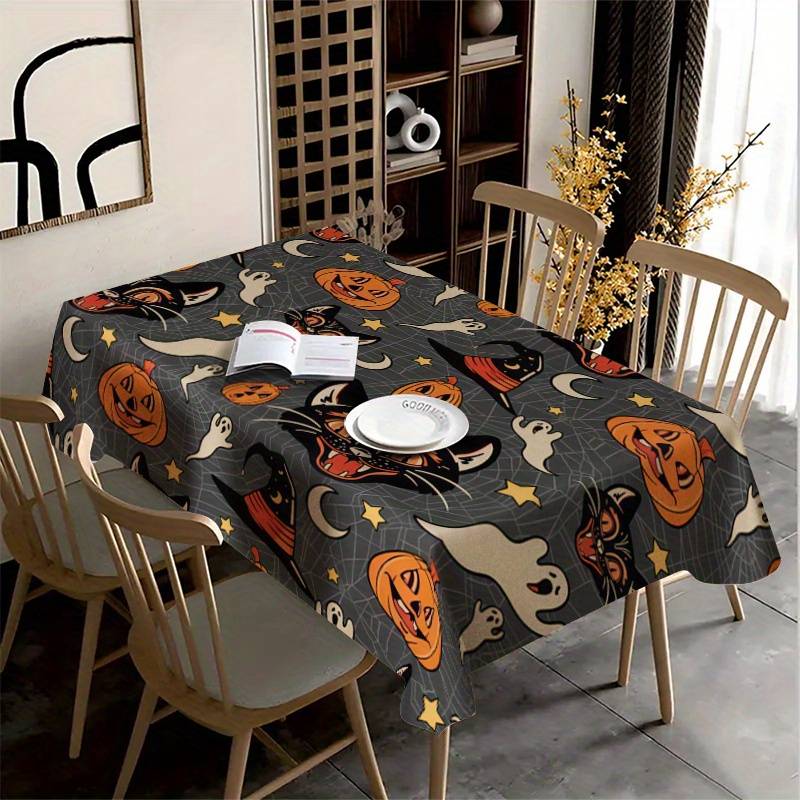 Halloween tablecloth decoration size 140 x 220cm or 55 x 86inch