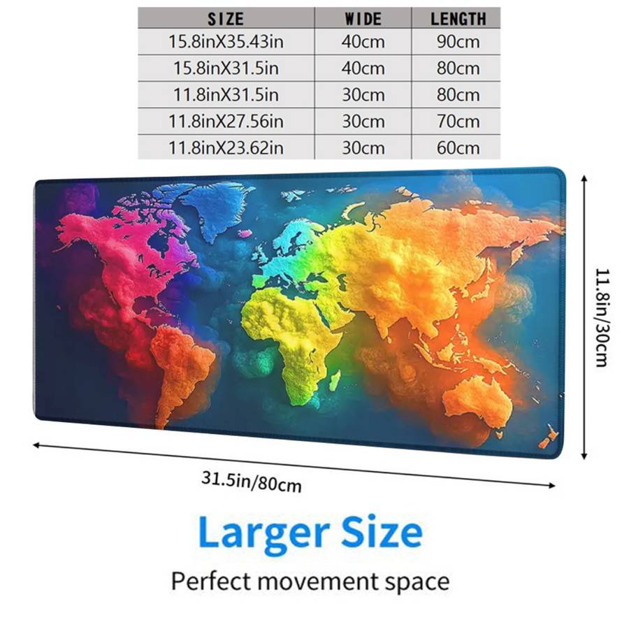 Mouse Pad Size 11.8X31.5In Quantity 1Pc