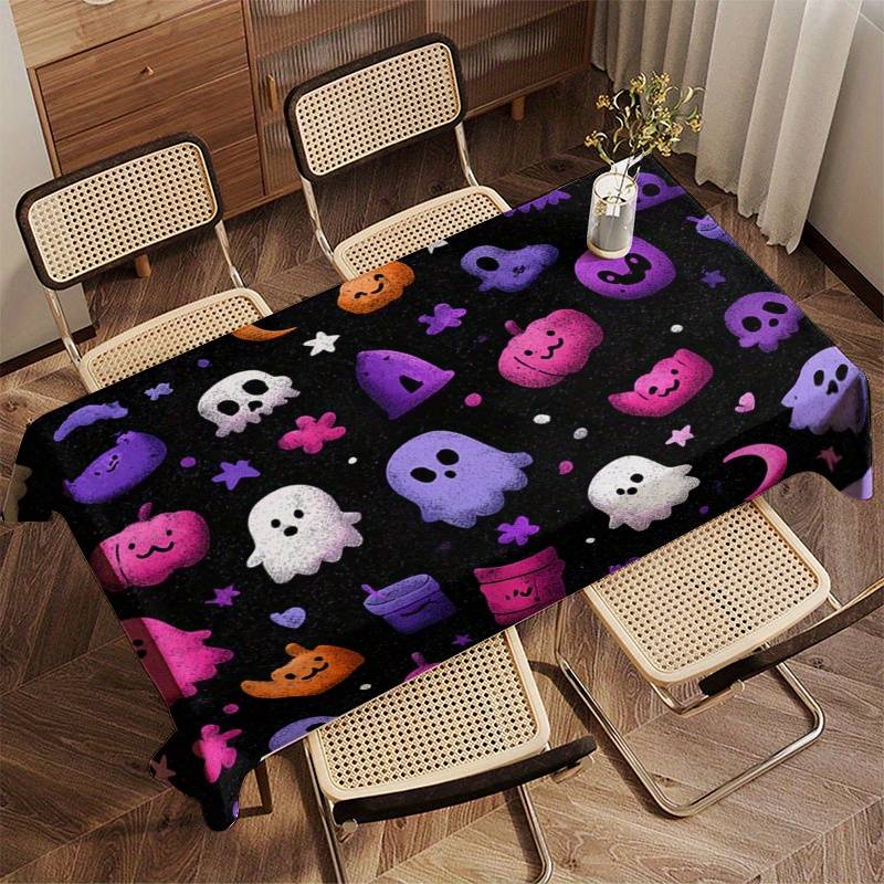 Halloween tablecloth decoration size 140x260cm or 55x102inch1