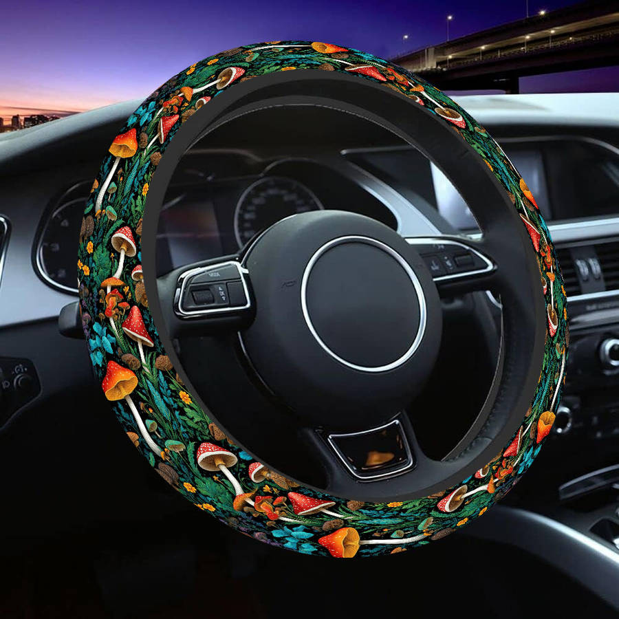 Car Steering Wheel Cover Polyester Quantity
