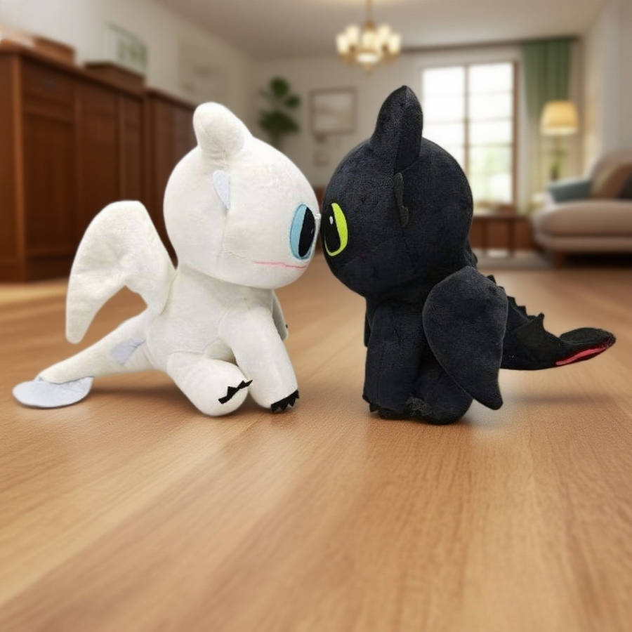 Toy Dolls Items Sitting on the Black Dragon