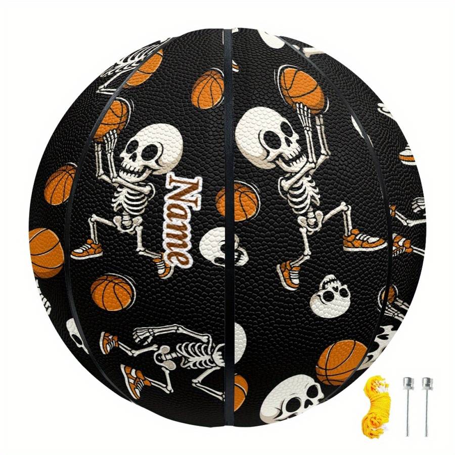 Basketball Size  Circumference In Inches Size 12.768.58Cm Styleskeleton 1