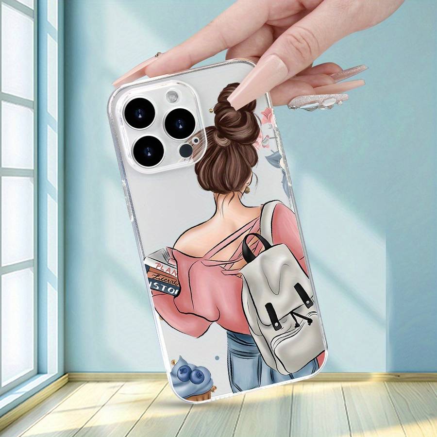 1Pc Transparent For iPhone XS Max Stylish And Elegant Phone Case