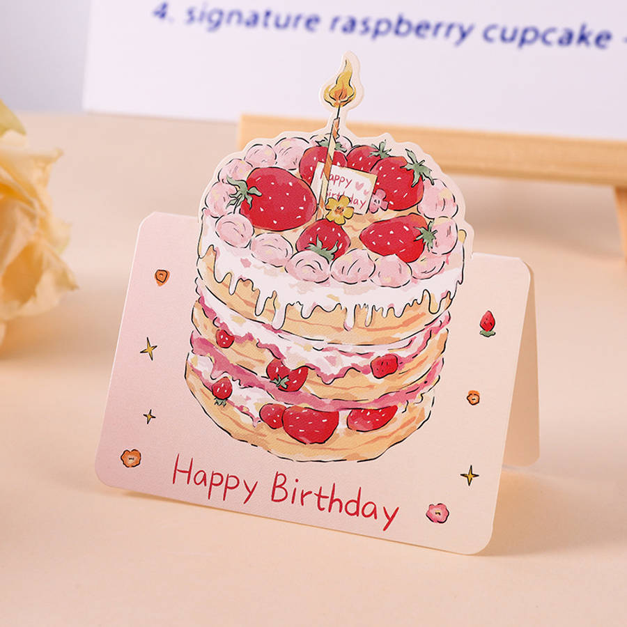 Greeting Cards Color Style5 Size 10Pcs