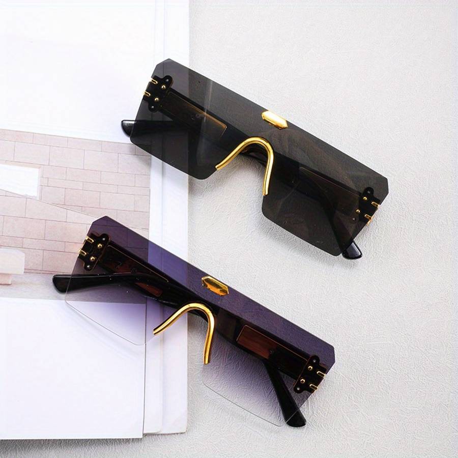 Mens Glasses Color Double Gray