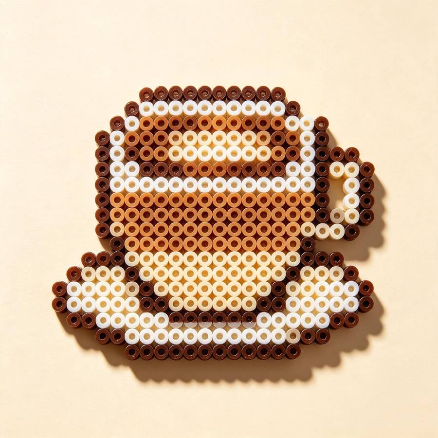Perler Bead Set 4 Piece Set Color No. 5