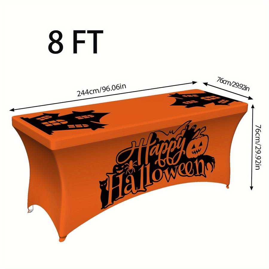 Halloween tablecloth decoration size 4FT