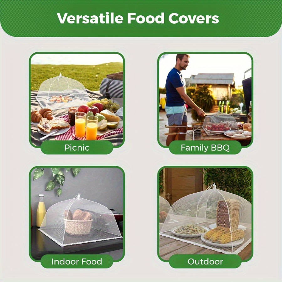 Food Cover Color White Quantity 5Pcs