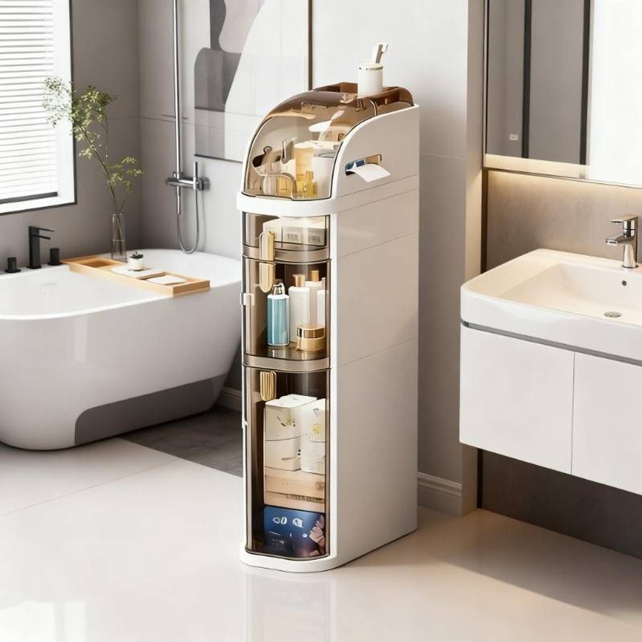 Bathroom Storage Rack Color Modern Style Three Layers Modelfggfp5064