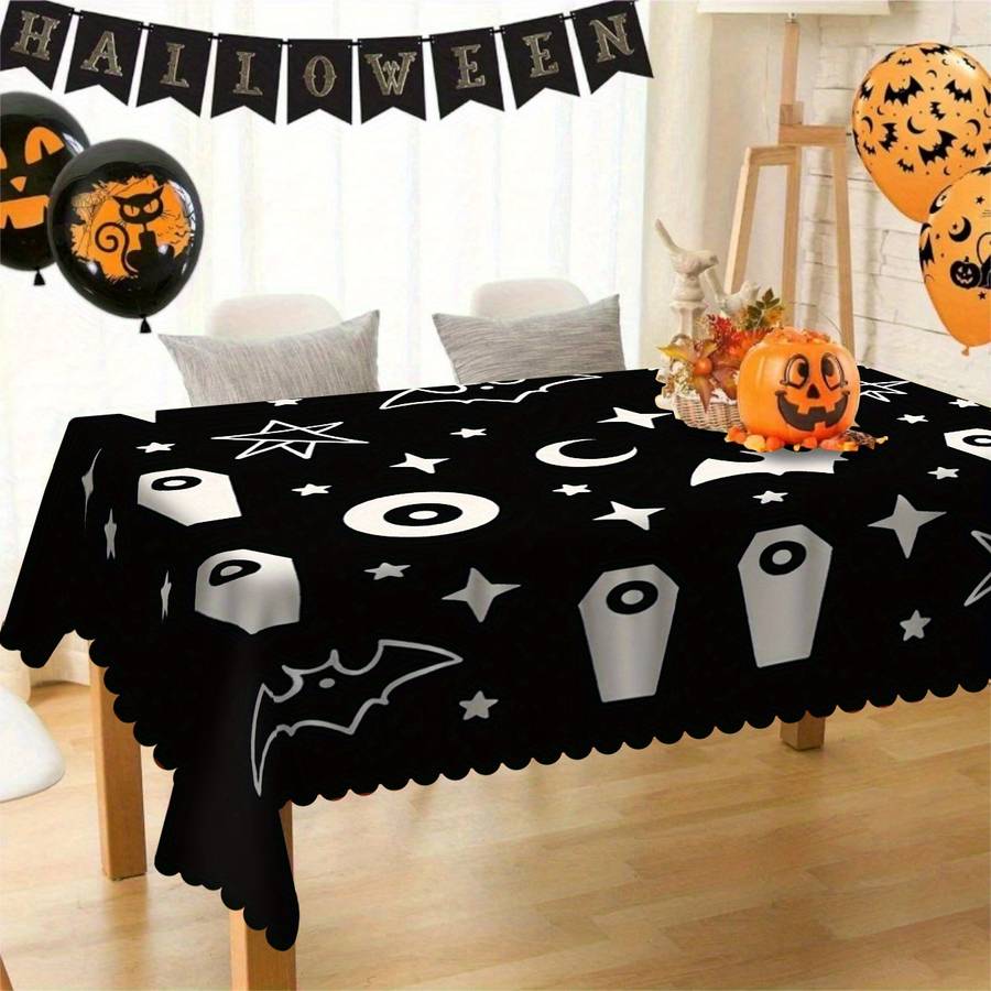 Halloween tablecloth decoration size 140cm x 180cm or rectangular