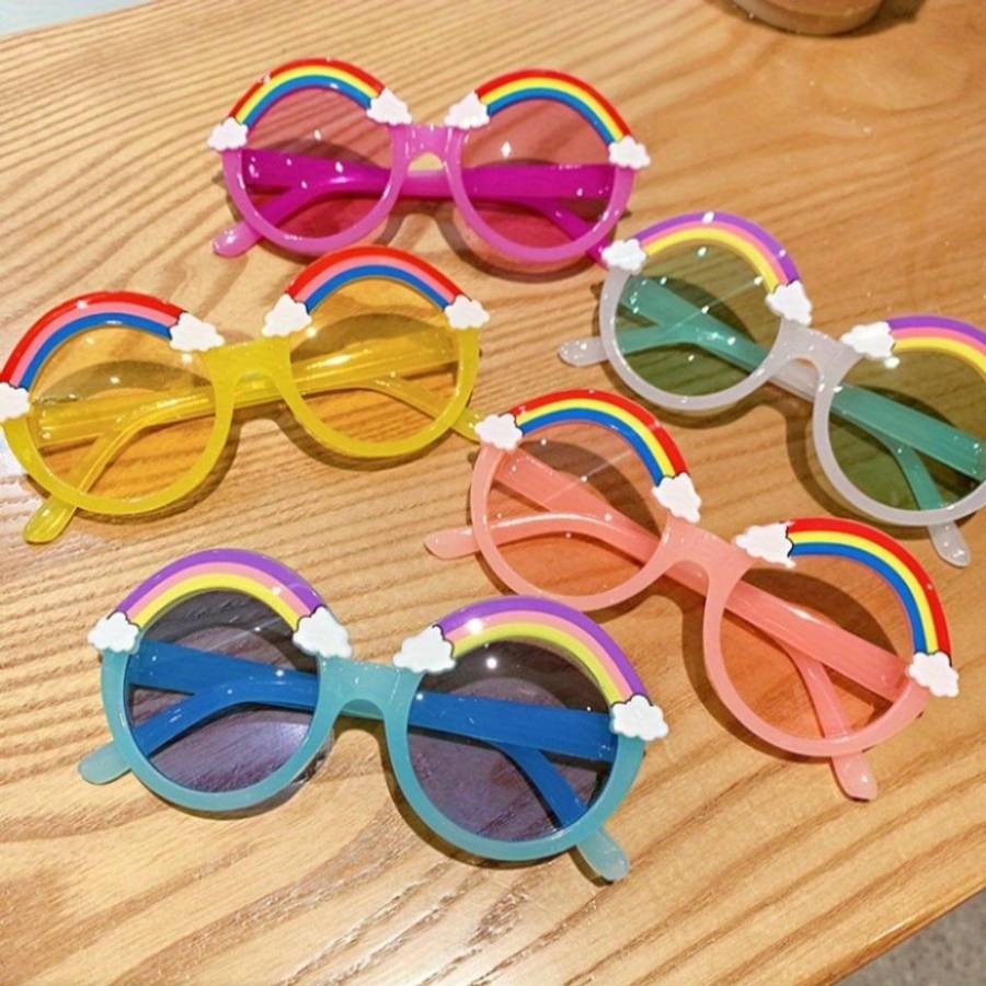 Kids Glasses Color 5 Pairs Of Glasses