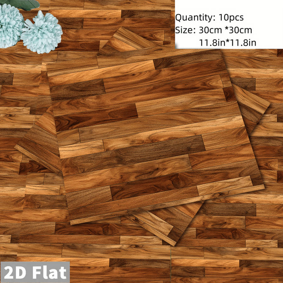 Self Adhesive Floor Stickers 11.81X11.81In30X30Cm