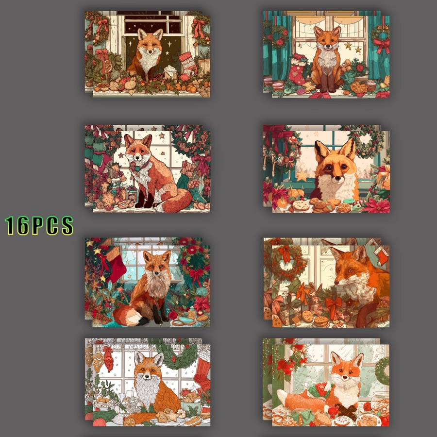 Greeting Cards Quantity 32Pcs