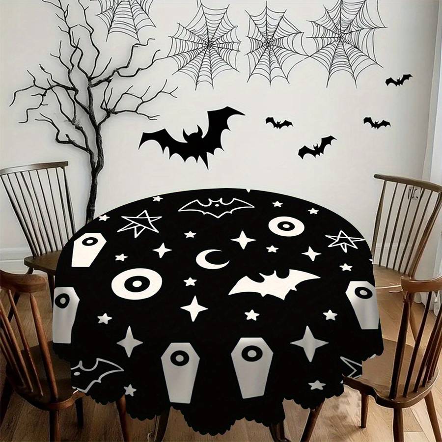 Halloween tablecloth decoration size 140cm x 180cm or rectangular