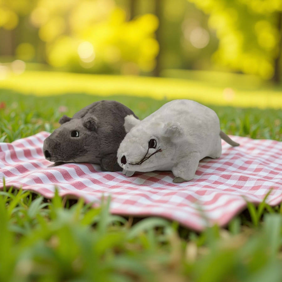 Plush Toyss color White