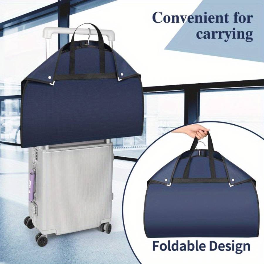 Clothing Dust Bags Color Navy Blue Size100Cm