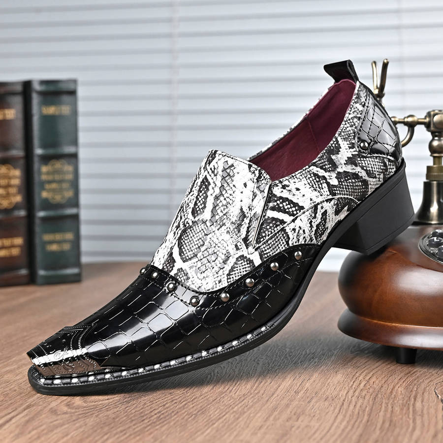 Mens Leather Shoes Color White Sizeuk 10.5