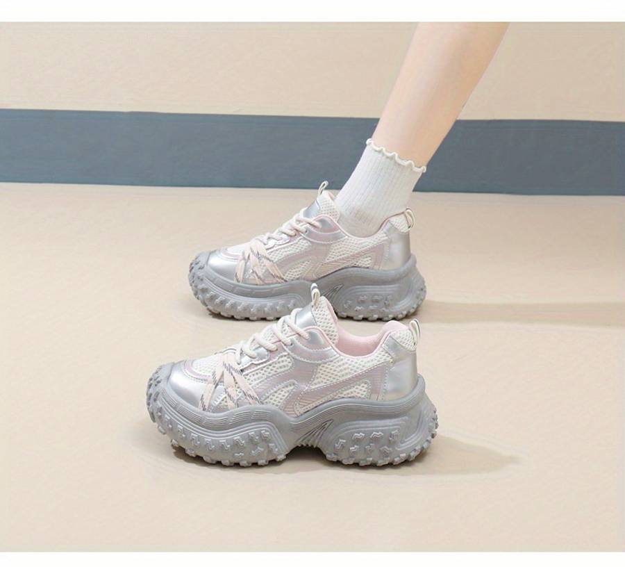 Women S Sneakers Color Pink Sizeuk 5.5