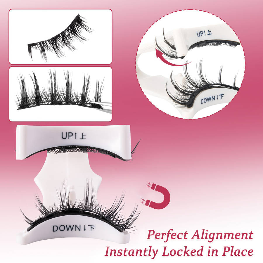 False Eyelashes Color Magnetic Suction Hair A