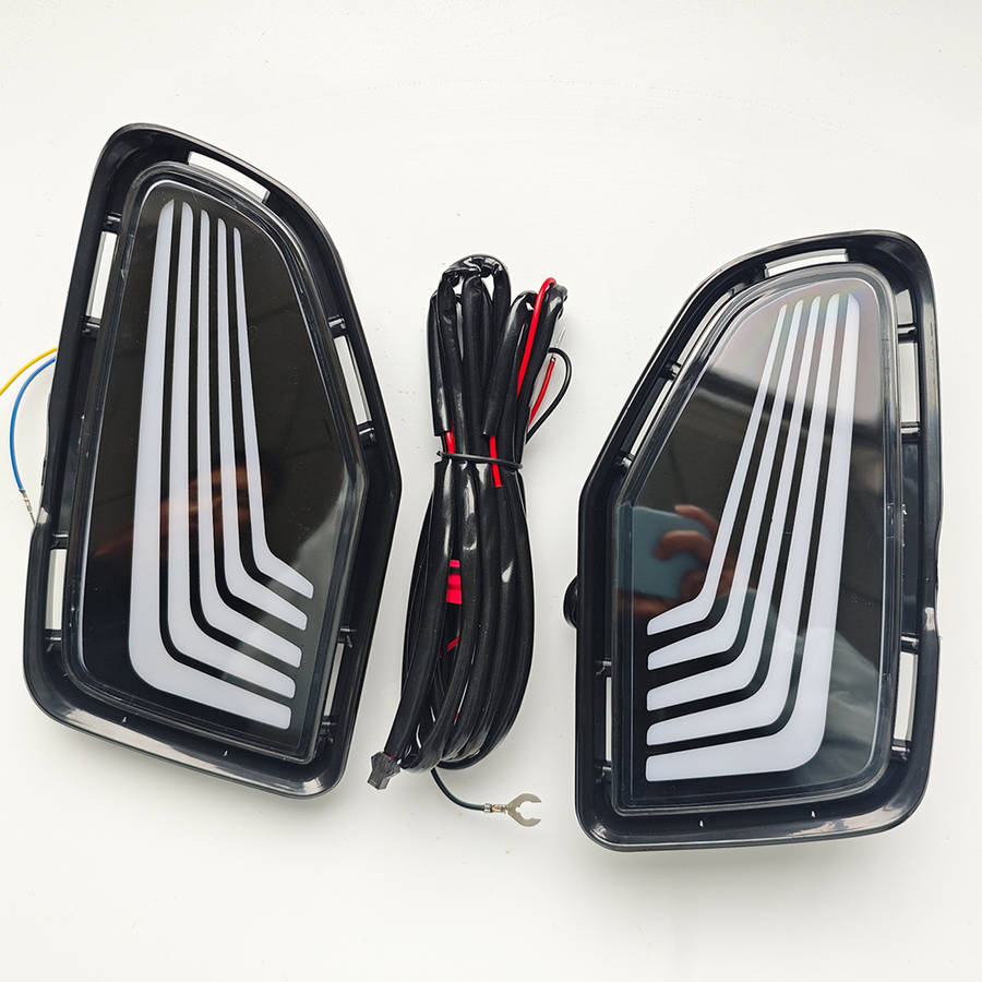 Car Lights Color Threecolor Flowing Light One Set Price