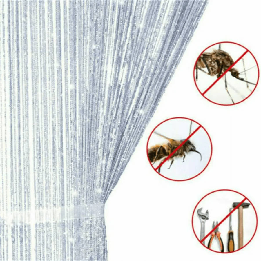 Door Curtain Color Champagne Golden