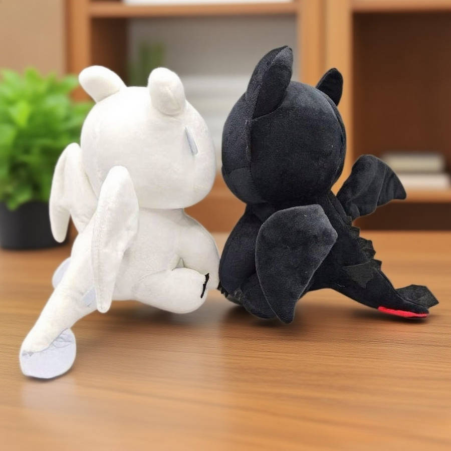 Toy Dolls Items Sitting on the Black Dragon