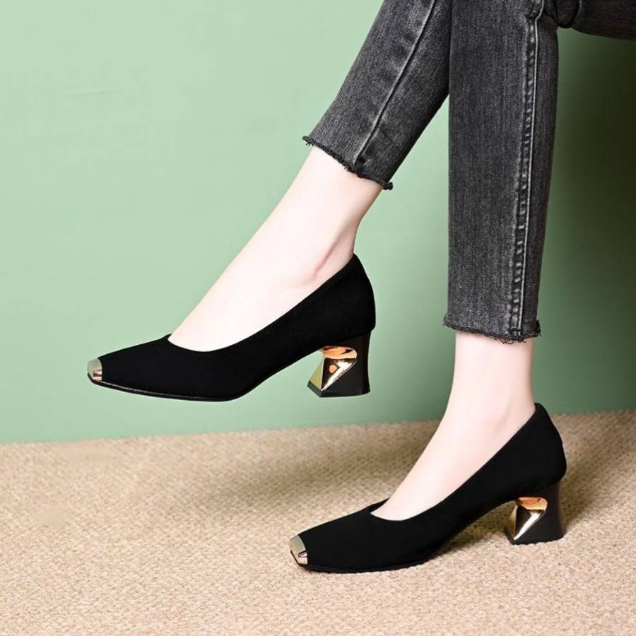 Women S High Heels Color Black Sizeuk 3