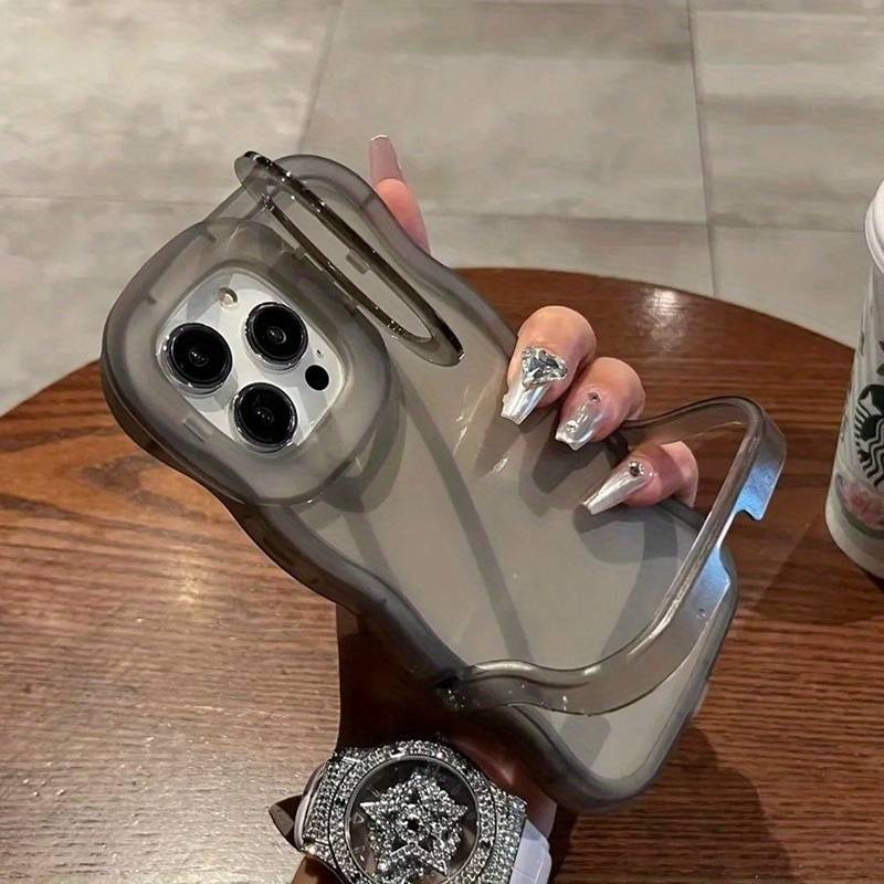1Pc Black For iPhone 12 Pro Max Phone Case Phone Cover
